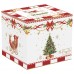 Кт/2 чаши за еспресо с чинийки 80мл Christmas Tale